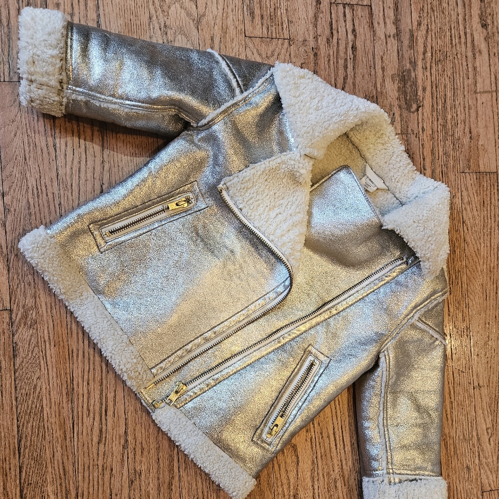 Gap gold jacket, kids size 3